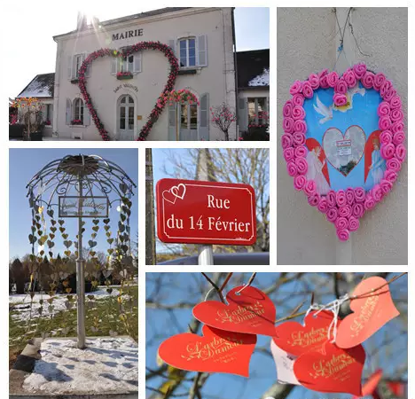 法国情人节小镇