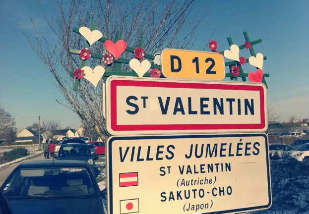 法国情人节小镇