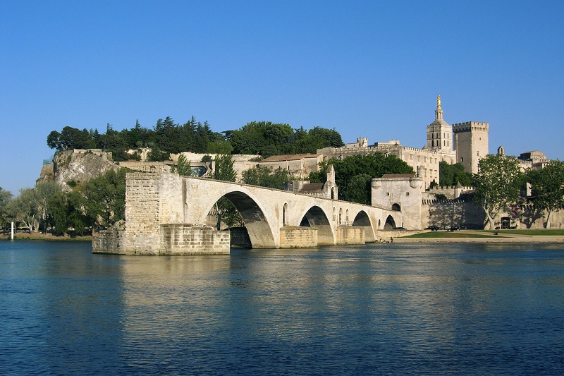 Avignon-uitzicht